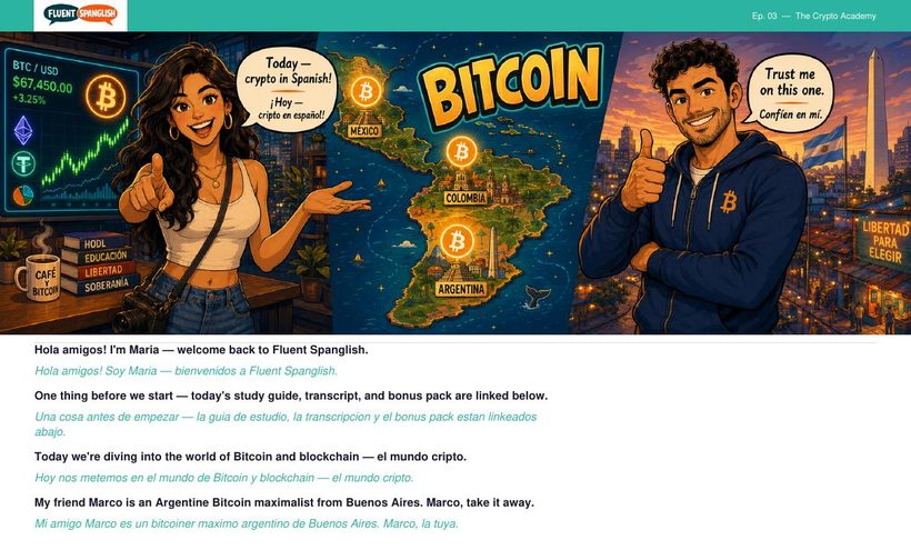 The Crypto Academy — comic book preview