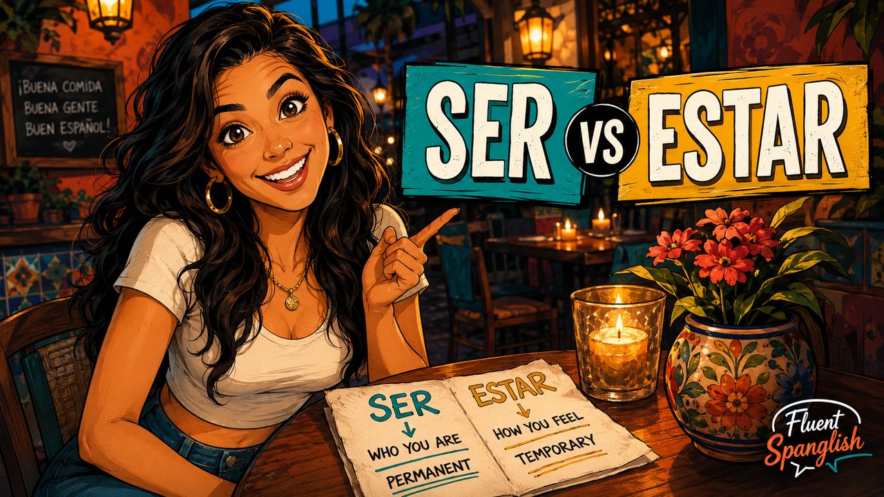 Practice Spanish SER vs ESTAR — Every Rule You Need