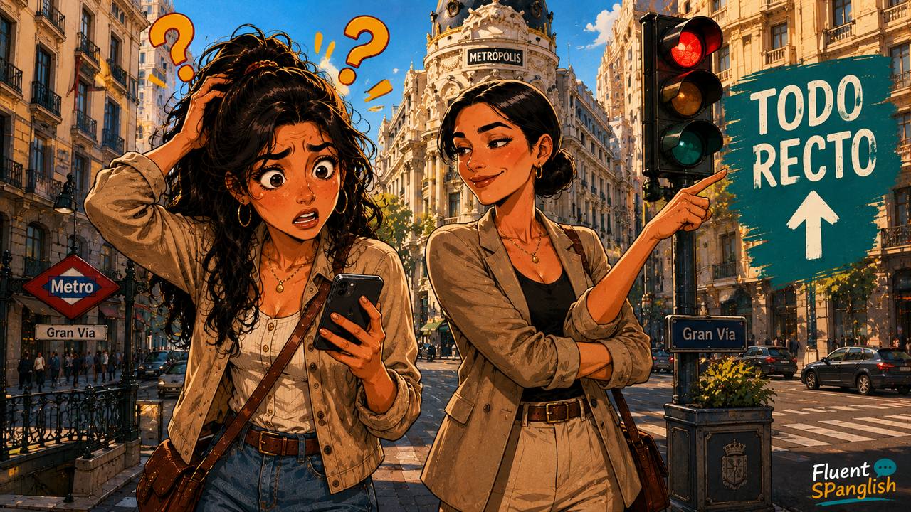 Practice Spanish for Getting Around Madrid