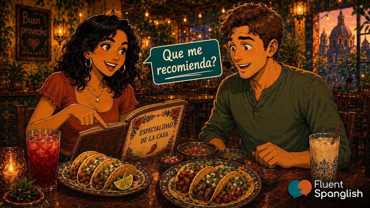 Simple Spanish for Ordering Food in Mexico