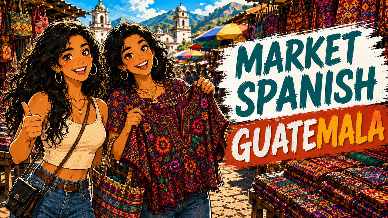 Spanish Practice for Guatemala: How to Haggle at a Market