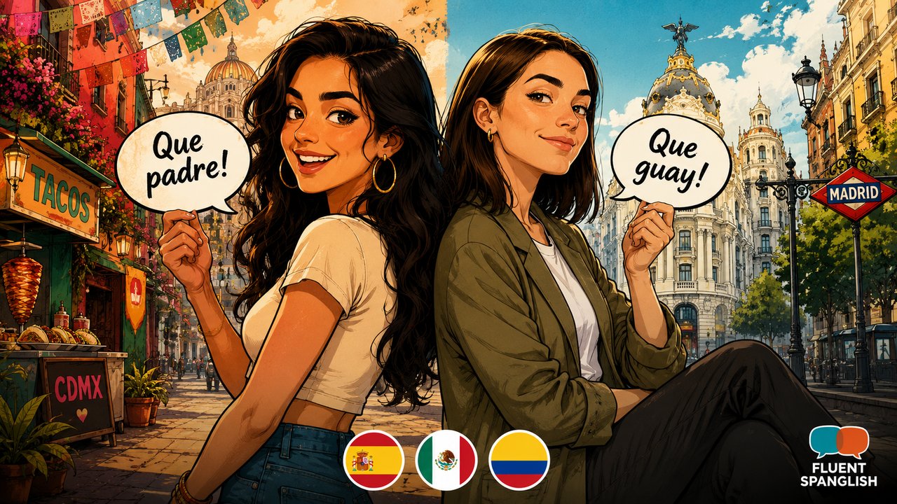 Spanish Quirks Spain vs Mexico vs Colombia
