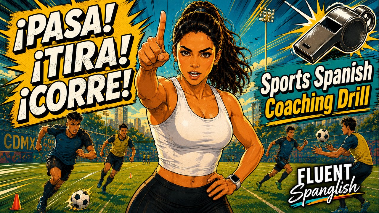 Practice Spanish for Sports: Drills, Commands & Equipment Terms