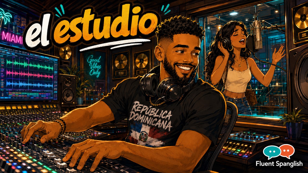 Learn Music Industry Spanish in a Miami Studio